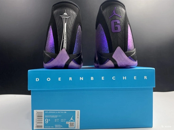 Reps TBK 14 '' RETRO DOERNBECHER AIR JORDAN CV2469-001 0731